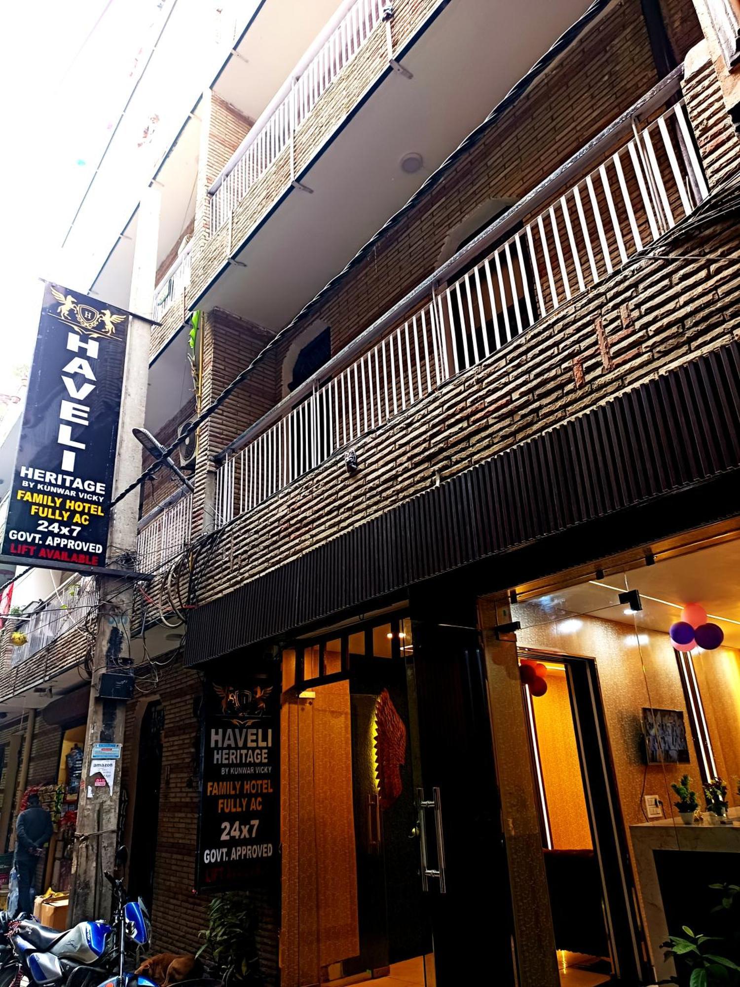 Hotel Haveli Heritage --1 Min Walk In Nizamuddin Railway Station New Delhi