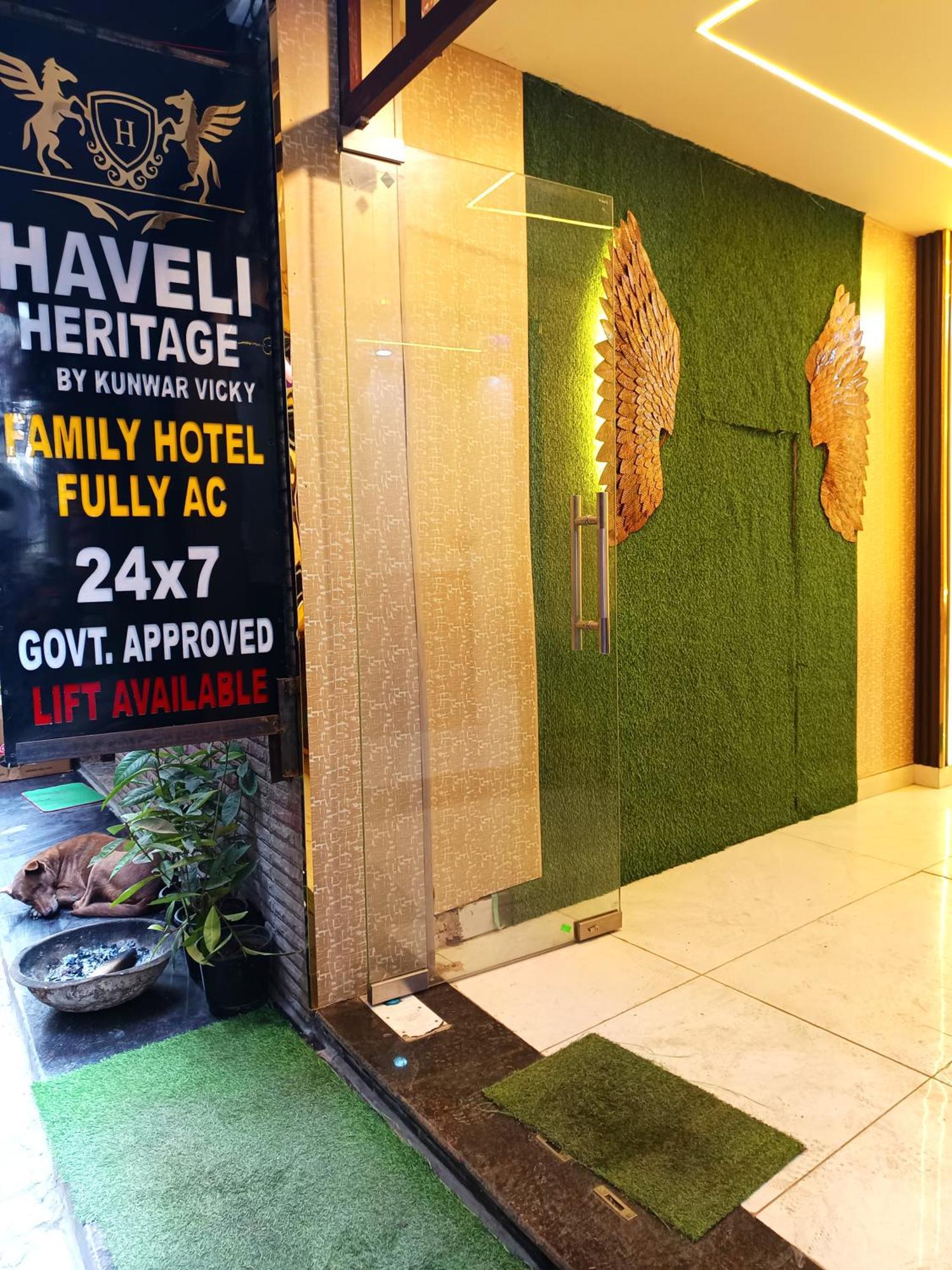 Haveli Heritage --1 Min Walk In Nizamuddin Railway Station Hotel New Delhi